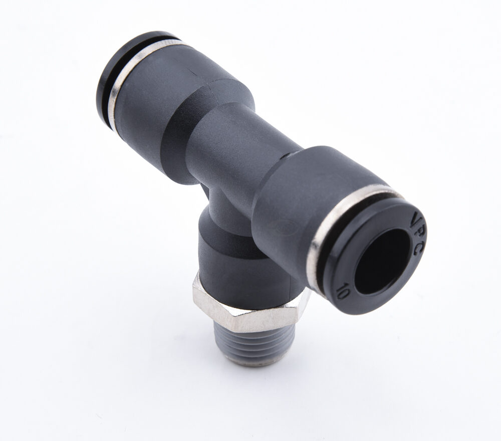 MALE BRANCH TEE CONNECTOR PUSH FIT
