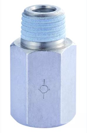 male to female back check valve
